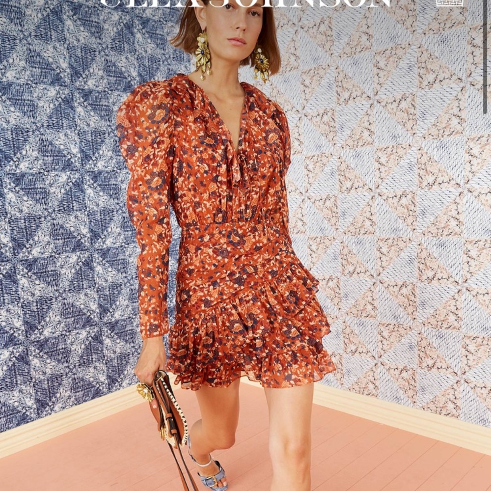 Ulla Johnson Cecily Dress in Poppy